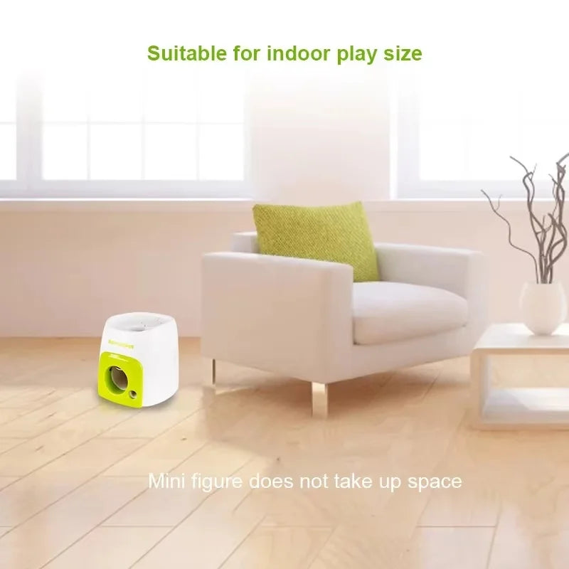 Automatic Dog Ball Launcher – Smart Tennis Ball Thrower & Feeder Toy | Interactive Pet Training & Fun Reward Machine